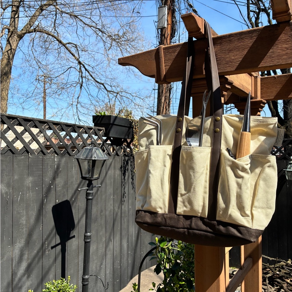THRESHOLD | garden tools and tote bag
